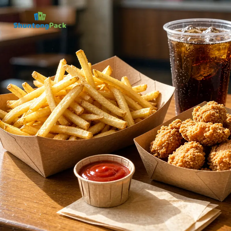 Kraft Paper Lunch Tray supplier
