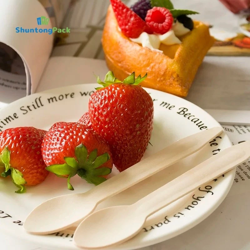 wholesale Compostable Wooden tea spoon wholesale Compostable Wooden tea spoon