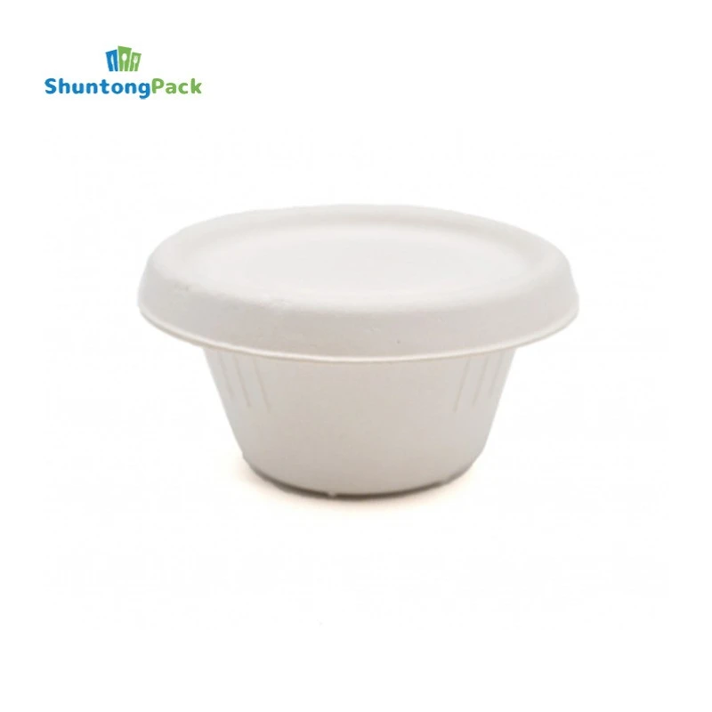 wholesale Eco-friendly Bagasse Sauce Cups wholesale Eco-friendly Bagasse Sauce Cups