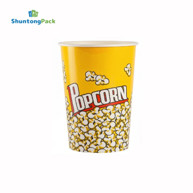 Kraft Paper Popcorn Bucket