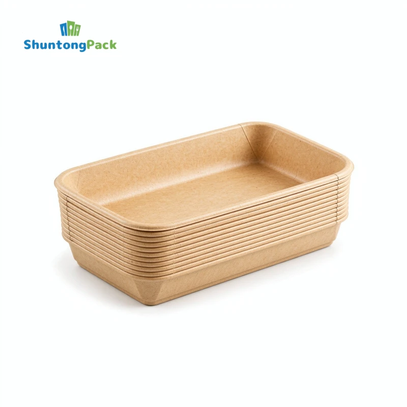 Kraft Rectangular Sushi Box