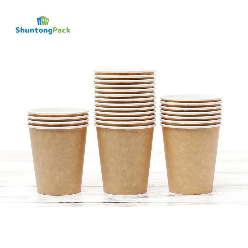 Kraft Single Wall Paper Cup