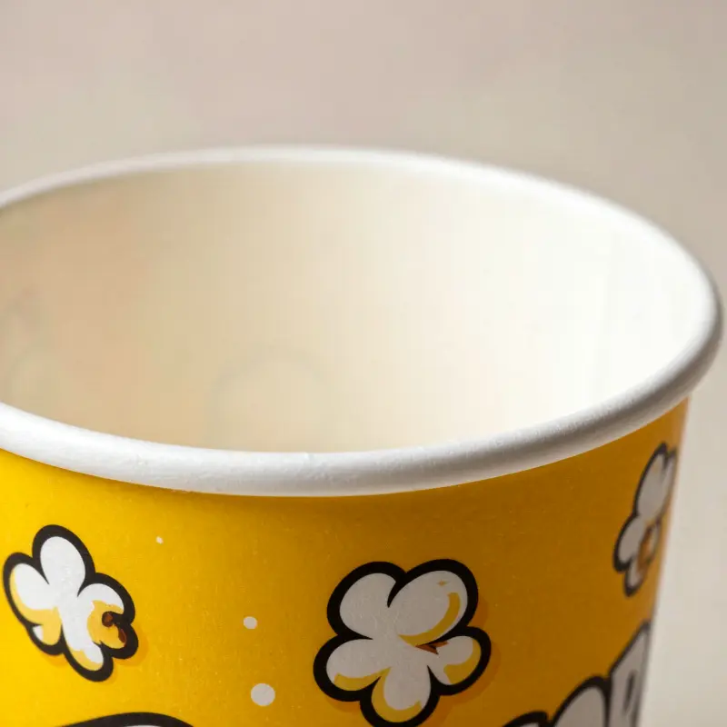 China Kraft Paper Popcorn Bucket China Kraft Paper Popcorn Bucket