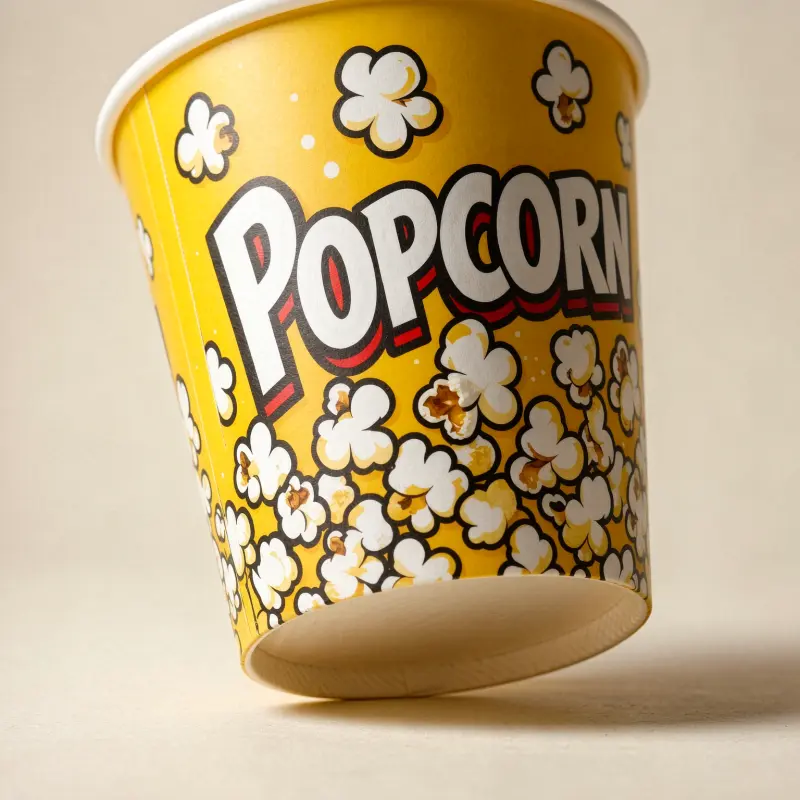 wholesale Kraft Paper Popcorn Bucket wholesale Kraft Paper Popcorn Bucket