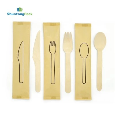 Disposable Wooden Travel Utensils