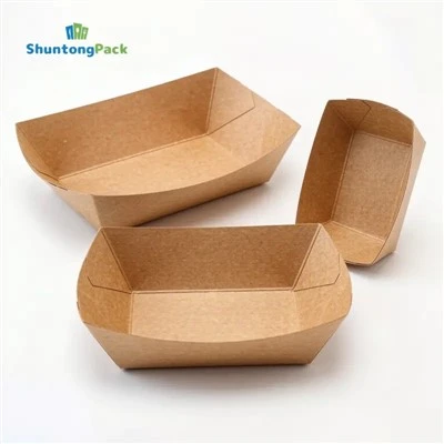 Kraft Paper Lunch Tray
