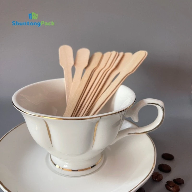 China Wooden Paddle Shape Stirrer China Wooden Paddle Shape Stirrer