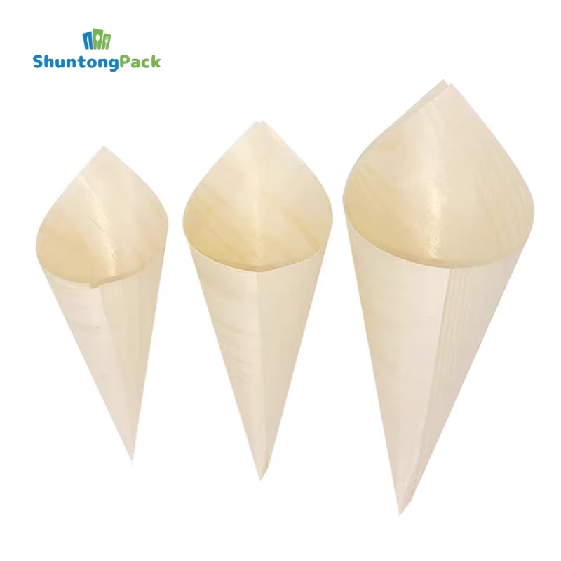 Wooden Snack Cone